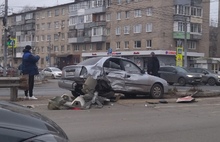 В Ярославле машина скорой помощи попала в ДТП