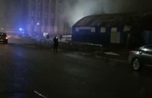На Дзержинском рынке в Ярославле начался пожар