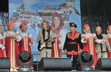 На концерте в Ярославле Надежда Бабкина выступила с русским размахом. Фоторепортаж
