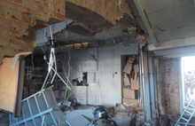 В МЧС сообщили подробности обрушения в нежилом доме в Ярославле