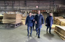 Мэр Ярославля посетил завод по производству фанеры