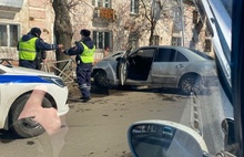 В Рыбинске рейсовый автобус пострадал в ходе полицейской погони