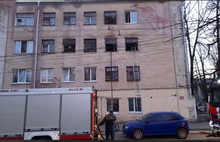 В Ярославле загорелся жилой дом на проспекте Ленина