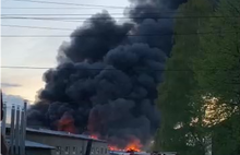 На пожаре завода в Ярославле объявлена локализация открытого горения