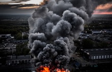 В Ярославле за семь часов потушили пожар на вентиляционном заводе