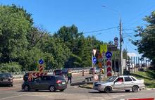 В Ярославле перекрыли вторую часть Октябрьского моста: фото