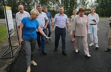 Врио губернатора проверил качество ремонта дорог и работы по программе «Наши дворы» в Рыбинском районе