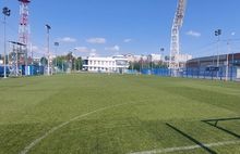 В Ярославле на стадионе «Шинник» модернизировали системы освещения тренировочных полей