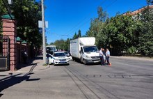 В Ярославле автобус с пассажирами въехал в грузовик
