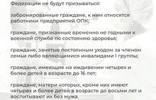 «Квоты не устанавливаются»: в Минобороны разъяснили процент мобилизации в регионах