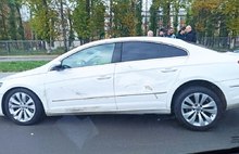 На Московском проспекте в Ярославле произошло ДТП с учебной машиной