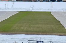 На поле ярославского стадиона «Шинник» эксперты не обнаружили половины травы