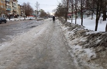 Жители Ярославской области жалуются на скользкие тротуары