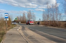 В Ярославской области «Ауди» смяла автобусную остановку