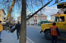 В Рыбинске привлекут экспертов для выяснения причины падения столбов освещения