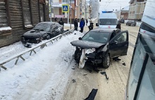 В центре Рыбинска три человека пострадали в ДТП