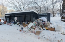 В Ярославле мусор в новогоднюю неделю не вывозили из-за мороза