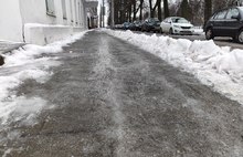 В Ярославле начался ледяной дождь