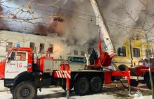 Стала известна причина пожара Мучного гостиного двора в Рыбинске