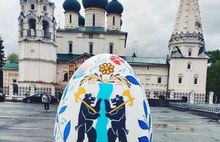 На Советской площади в Ярославле проходит Пасхальный фестиваль