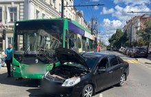 В Рыбинске в аварии с троллейбусом пострадали люди