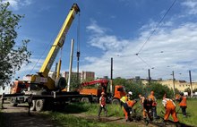 В Ярославле вырастет количество работающих на замене трамвайных путей