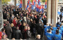 Митинг профсоюзов прошел в Ярославля для галочки. Фоторепортаж