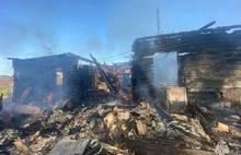 В Ярославской области сгорел жилой дом