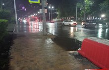 На улице Свободы в Ярославле появились бассейны для пешеходов
