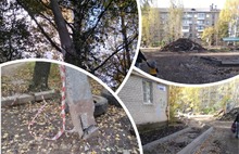 «Эверест хлама»: в Ярославле ищут бригаду, бросившую благоустройство двора