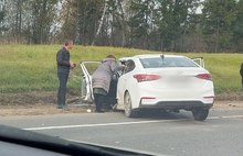 Под Переславлем на трассе столкнулись две иномарки