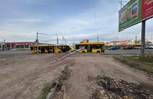 В Ярославле собрался «паровозик» из общественного транспорта