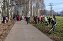 Ярославцы убрали мусор в Павловском парке