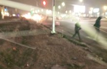 В Ярославле на проспекте Машиностроителей снимают новый асфальт
