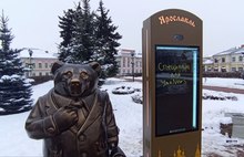 В Ярославле рядом со скульптурами медведей заработали сенсорные панели