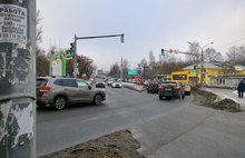 Заволжский район Ярославля встал в гигантскую пробку из-за ДТП на мосту