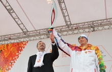 Ярославль стал столицей эстафеты Олимпийского огня. Фоторепортаж