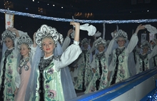 В Ярославле прошла церемония зажжения Олимпийской чаши. Фоторепортаж