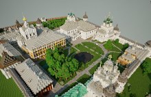 Ярославль и Ростов перенесли в известную игру Minecraft