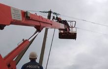 В Ярославской области энергетики устраняют последствия штормового ветра