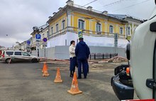 В Ярославле из-за угрозы обрушения здания перекрыли улицу