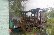 В ярославском садоводстве из-за молнии начался пожар