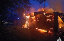 В Ярославской области сгорел недострой