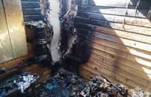 В ярославском гаражном кооперативе горела баня