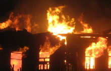 В Ярославской области сгорел жилой дом 