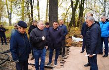 Благоустройство Петропавловского парка в Ярославле идет по графику