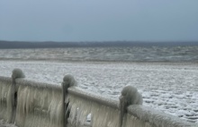 В Переславле появилась ледяная набережная