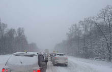 Под Переславлем возник транспортный коллапс 