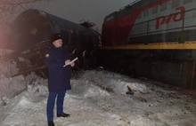 В Ярославле тепловоз столкнулся с грузовиком