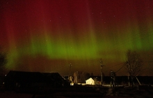 Ярославцы делятся кадрами северного сияния